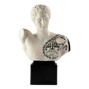 Sbordone Capodimonte Hermes Busto Tatuaggio 