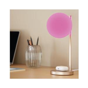 Lexon Bubble Lamp Con Caricatore Wireless