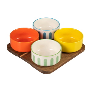 Evviva Stones Set Aperitivo 4 Ciotole