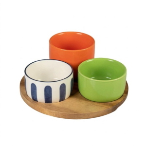 Evviva Stones Set Aperitivo 3 Ciotole